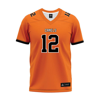 Campbell - NCAA Football : Kaleb Simpkins - Premium Football Jersey-0