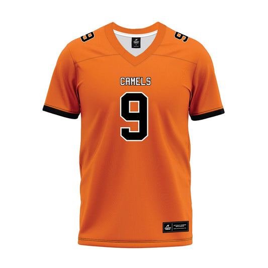 Campbell - NCAA Football : Logan Wright - Premium Football Jersey-0