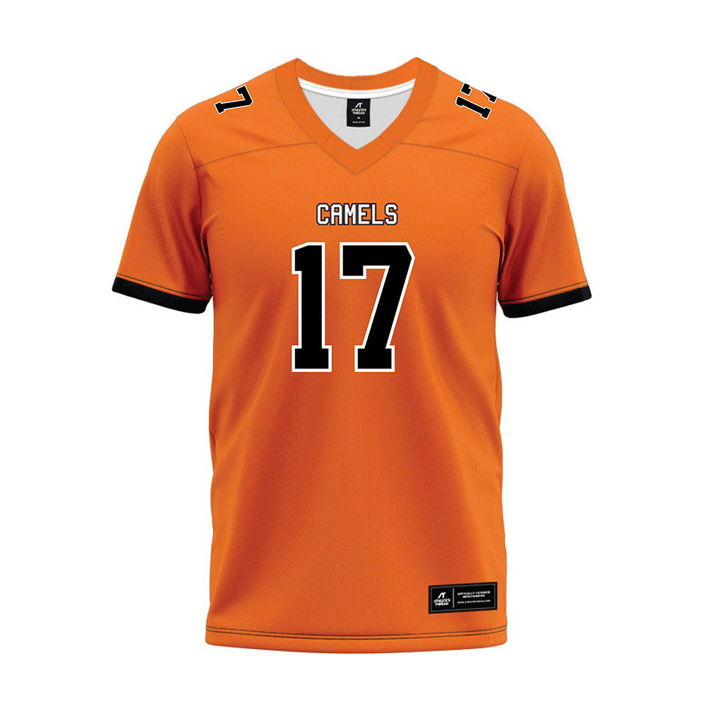 Campbell - NCAA Football : Malachi Thomas - Premium Football Jersey-0