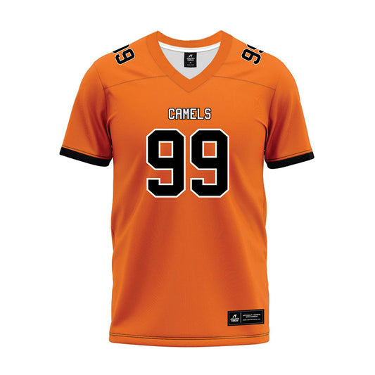 Campbell - NCAA Football : Logan Wright - Premium Football Jersey-0