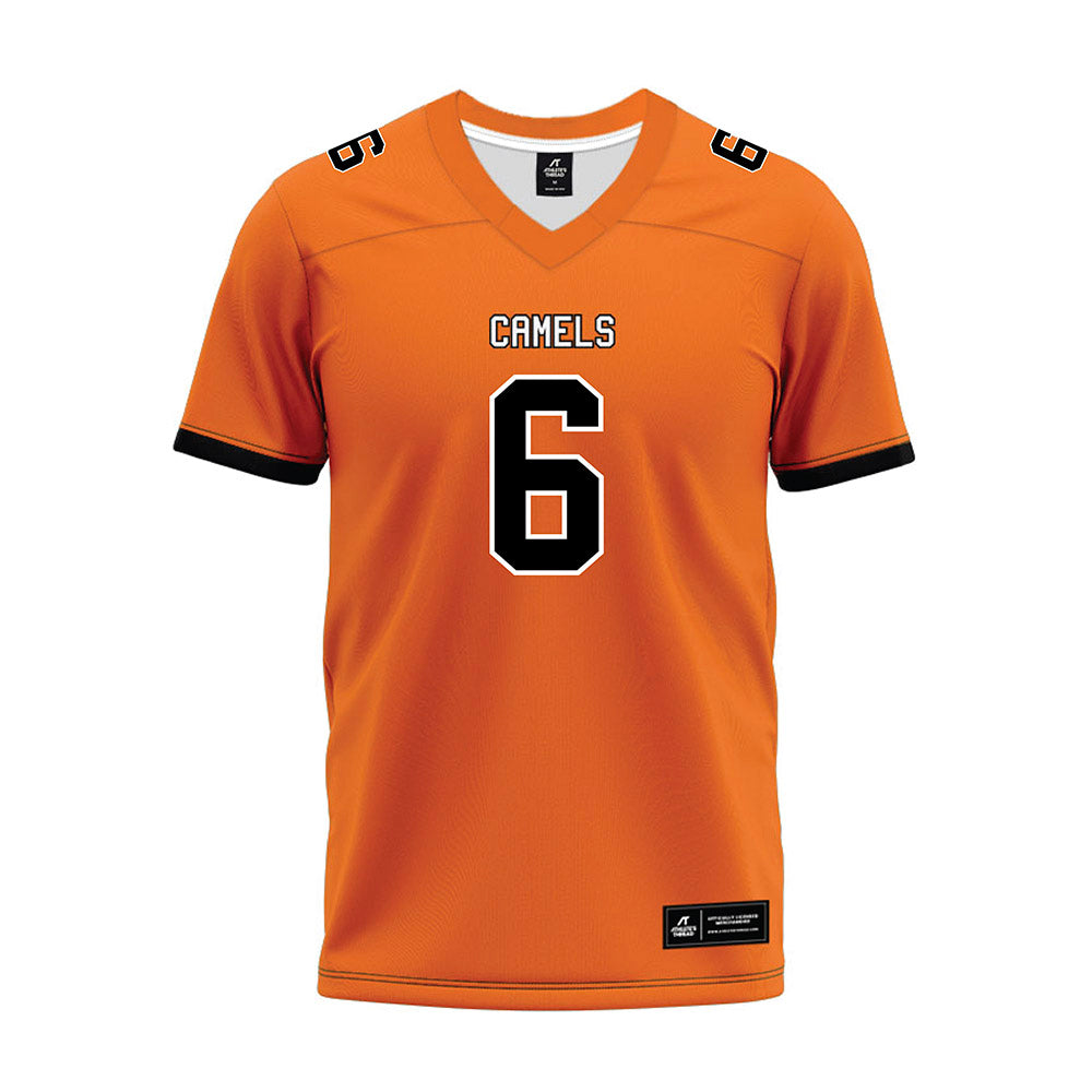 Campbell - NCAA Football : Kamden Sixkiller - Premium Football Jersey-0