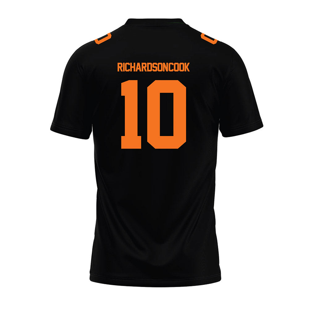 Campbell - NCAA Football : Keynan Richardson-Cook - Premium Football Jersey-1