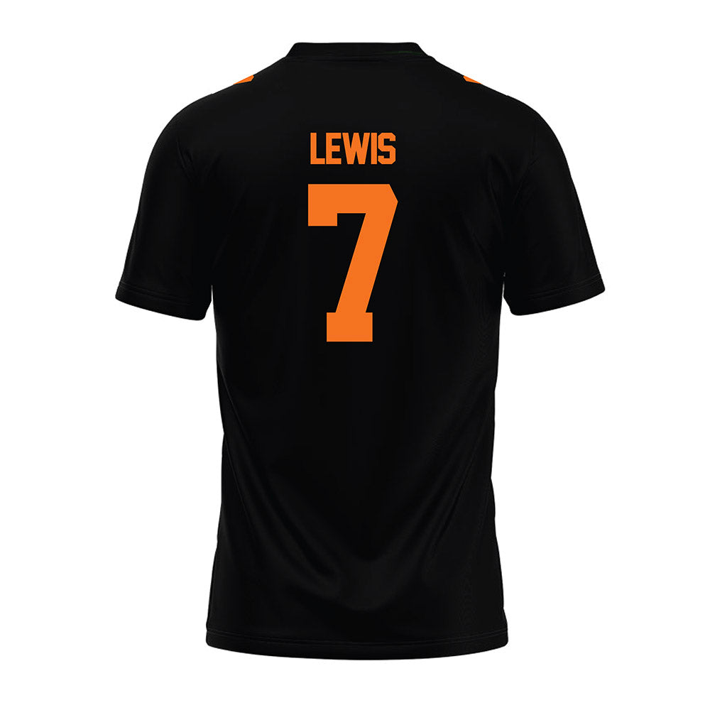 Campbell - NCAA Football : Omarion Lewis - Premium Football Jersey-1