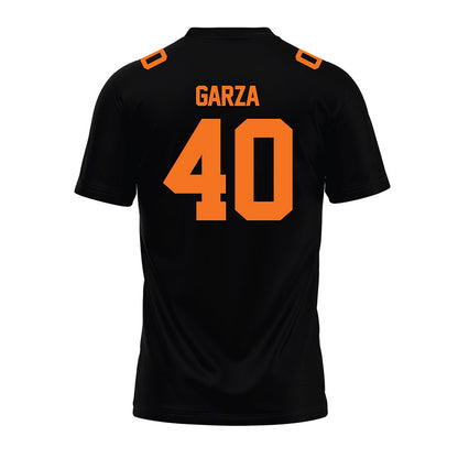 Campbell - NCAA Football : Justin Garza - Premium Football Jersey-1