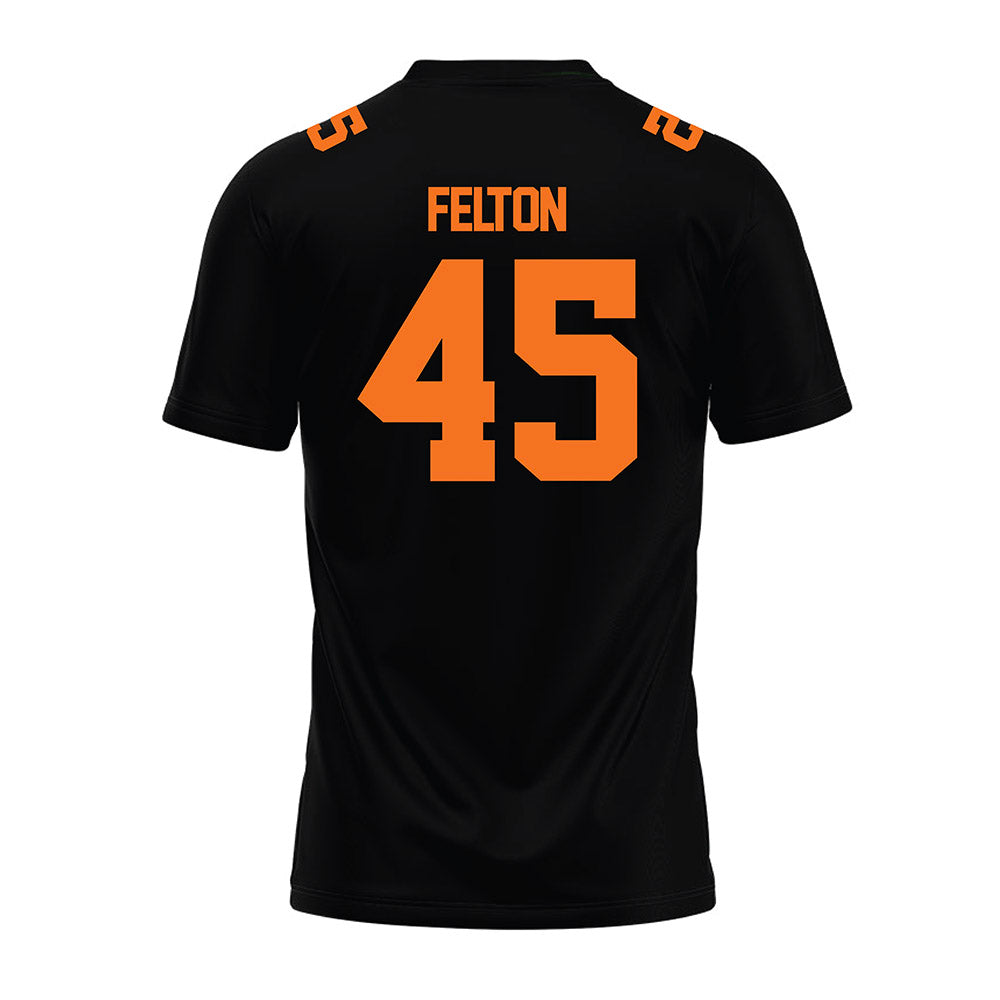 Campbell - NCAA Football : Daniel Felton - Premium Football Jersey-1