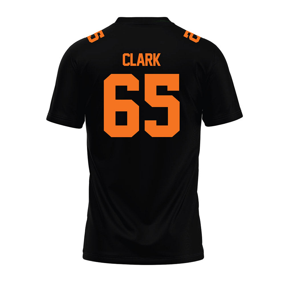Campbell - NCAA Football : Hunter Clark - Premium Football Jersey-1