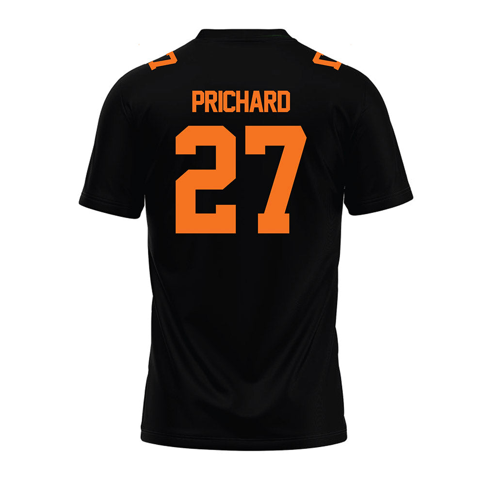 Campbell - NCAA Football : Davis Prichard - Premium Football Jersey-1