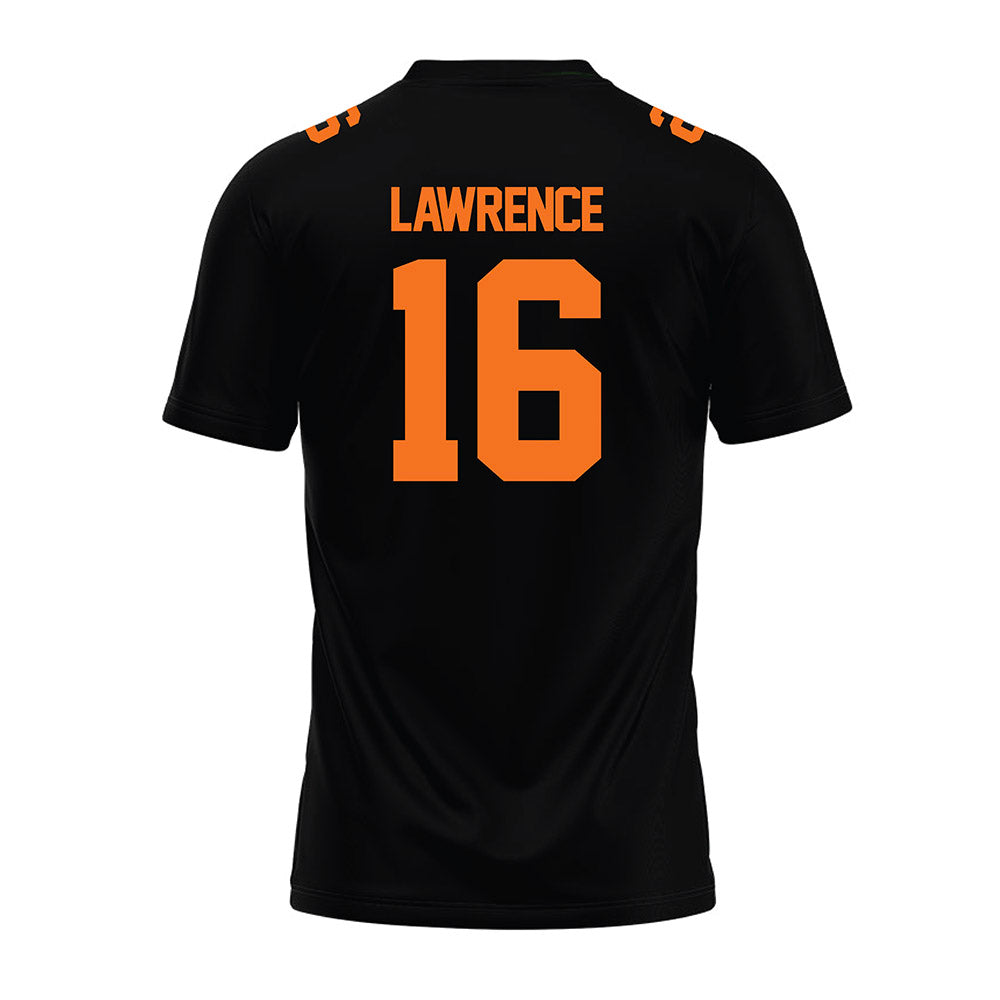 Campbell - NCAA Football : Zachary Lawrence - Premium Football Jersey-1