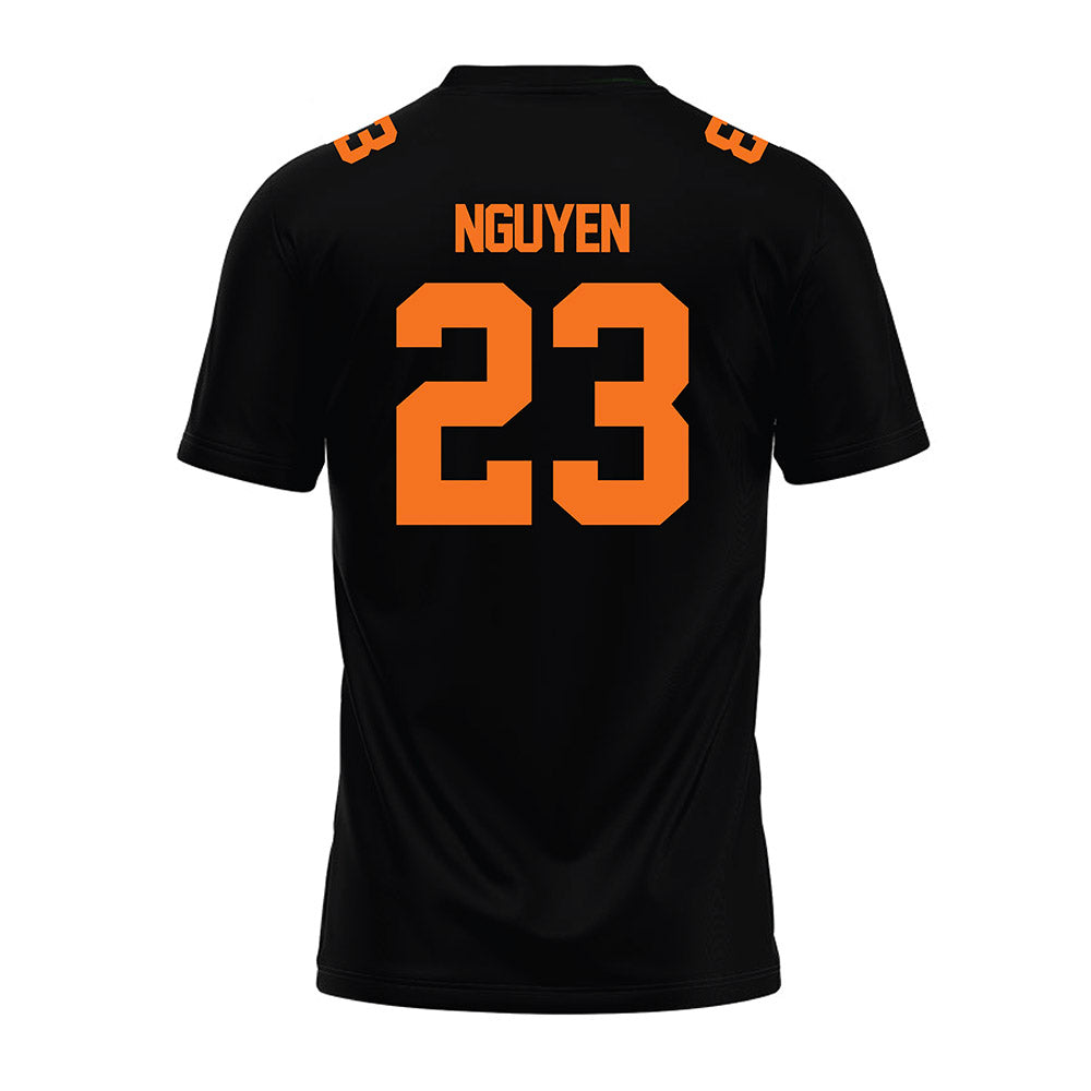 Campbell - NCAA Football : Kyle Nguyen - Premium Football Jersey-1