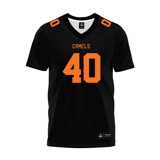 Campbell - NCAA Football : Justin Garza - Premium Football Jersey-0