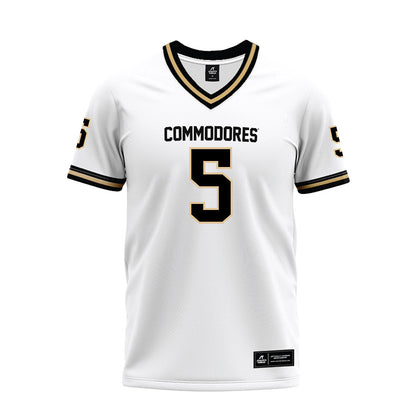 Vanderbilt - NCAA Football : Tristen Brown - Premium Football Jersey-0