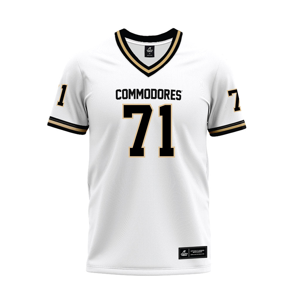 Vanderbilt - NCAA Football : Ted Gregoire - Premium Football Jersey-0