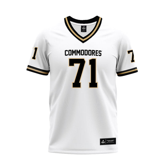 Vanderbilt - NCAA Football : Ted Gregoire - Premium Football Jersey-0