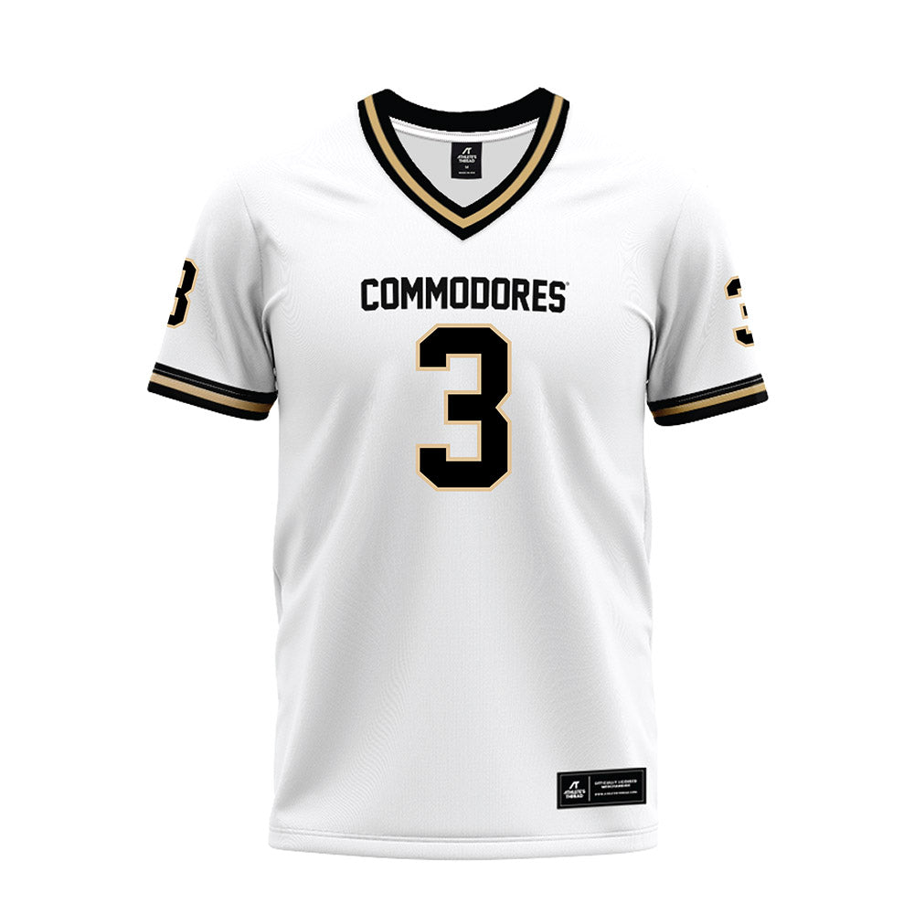 Vanderbilt - NCAA Football : Tristen Brown - Premium Football Jersey-0