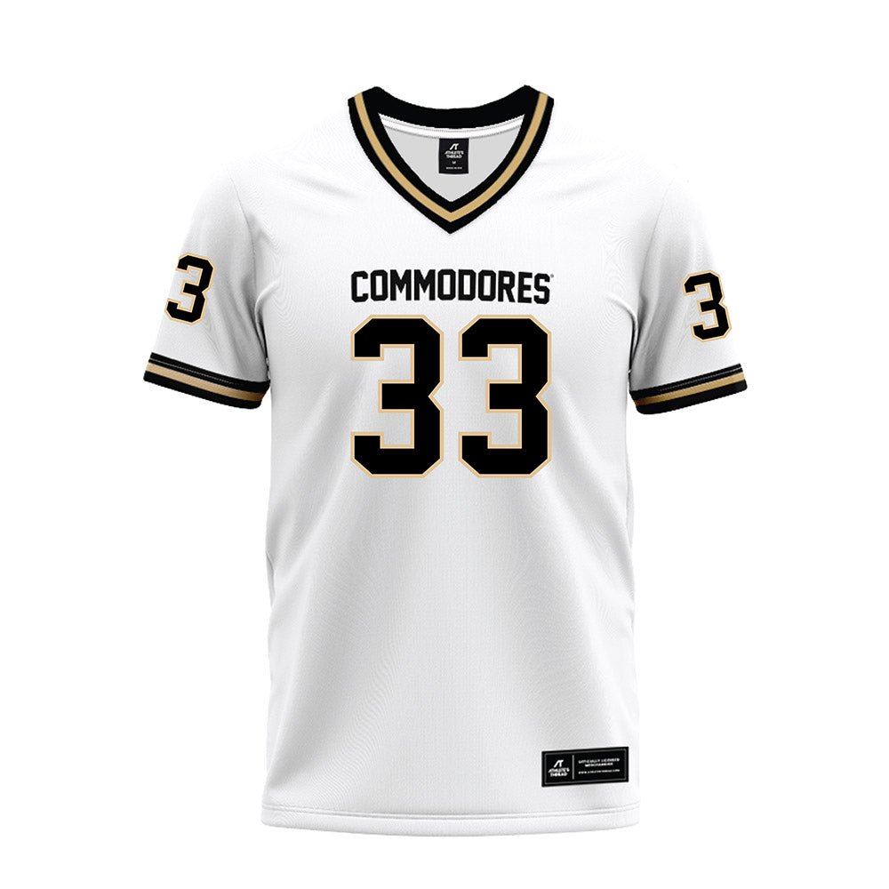 Vanderbilt - NCAA Football : Vanzale Hinton - Premium Football Jersey-0