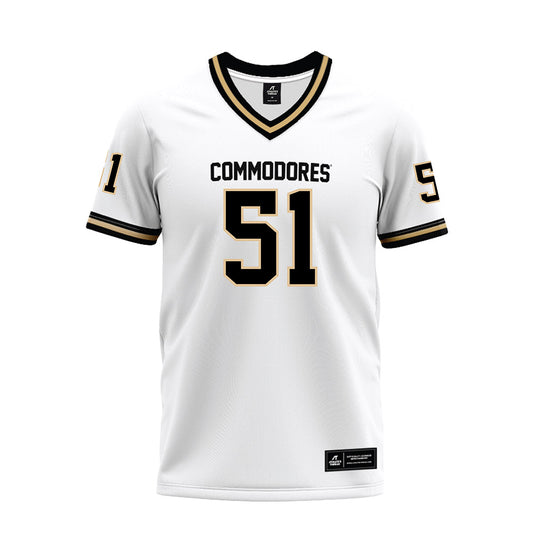 Vanderbilt - NCAA Football : Cameron Stepp - Premium Football Jersey-0