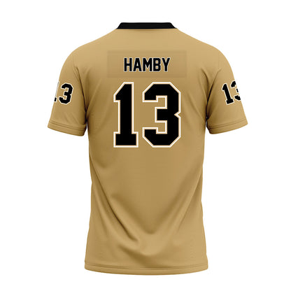 Vanderbilt - NCAA Football : Tate Hamby - Premium Football Jersey-1