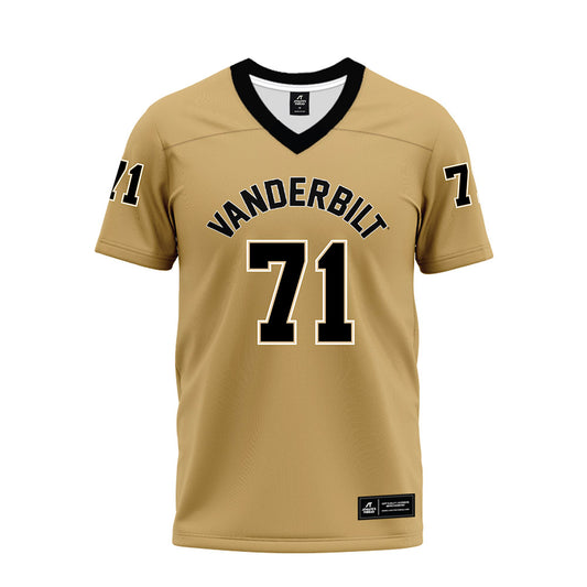 Vanderbilt - NCAA Football : Ted Gregoire - Premium Football Jersey-0