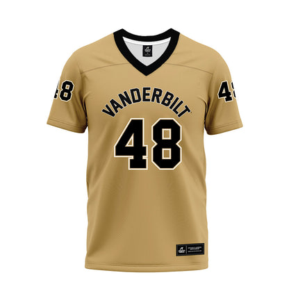 Vanderbilt - NCAA Football : Palmer Riley - Premium Football Jersey-0