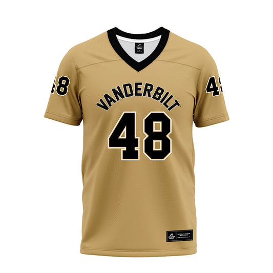 Vanderbilt - NCAA Football : Palmer Riley - Premium Football Jersey-0