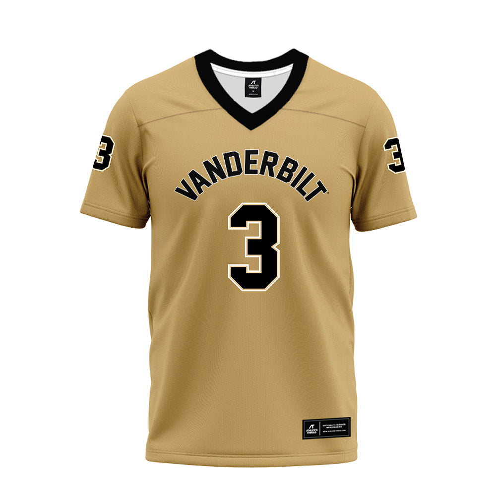 Vanderbilt - NCAA Football : Jamezell Lassiter - Premium Football Jersey-0