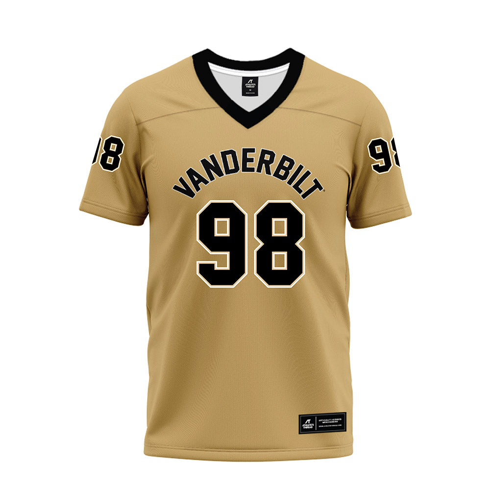 Vanderbilt - NCAA Football : Daryl Campbell - Premium Football Jersey-0