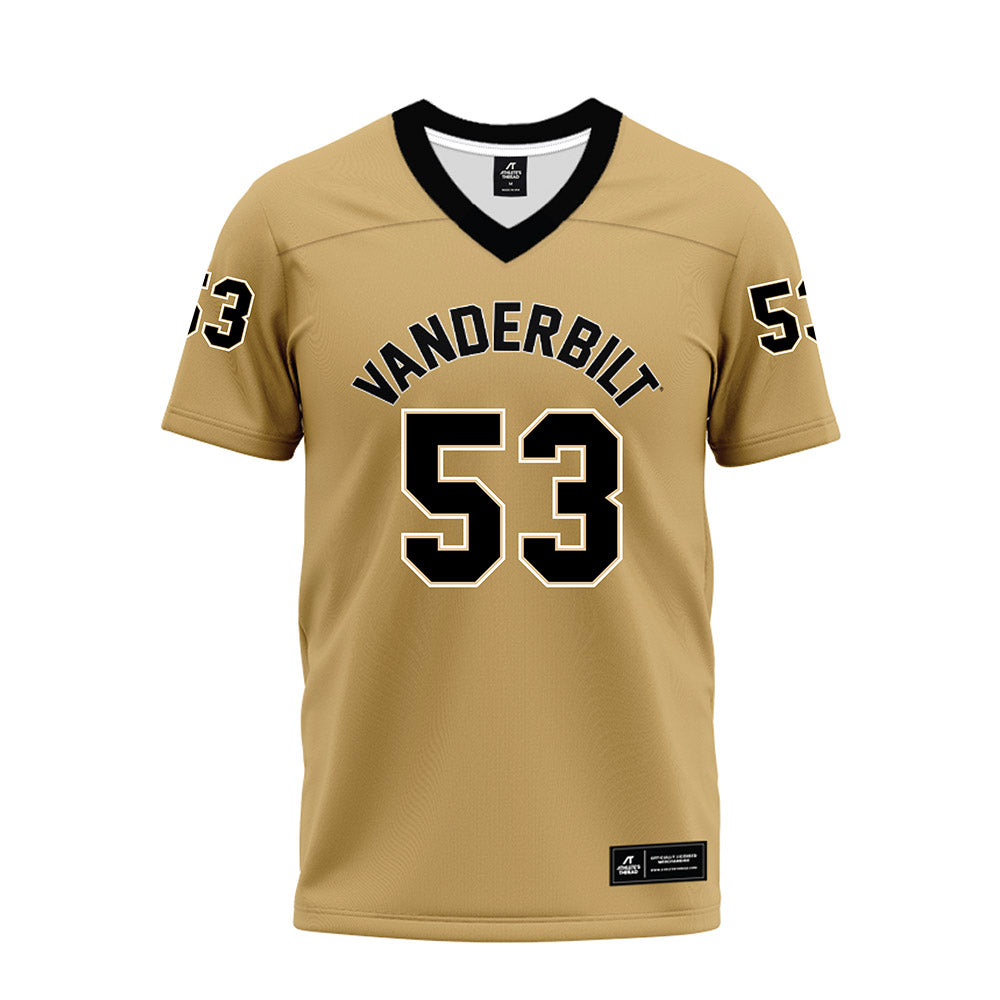 Vanderbilt - NCAA Football : Stone Owens - Premium Football Jersey-0