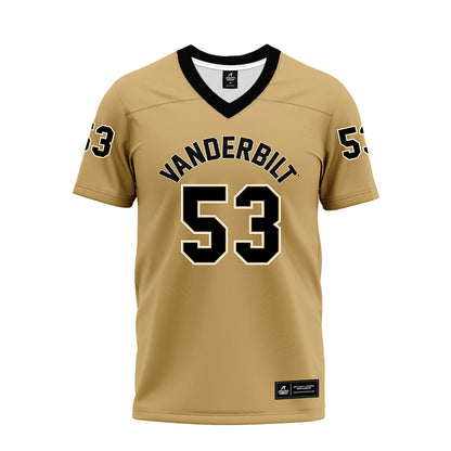 Vanderbilt - NCAA Football : Stone Owens - Premium Football Jersey-0