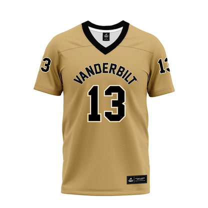 Vanderbilt - NCAA Football : Tate Hamby - Premium Football Jersey-0