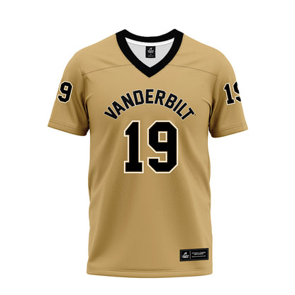 Vanderbilt - NCAA Football : Maurice Veney - Premium Football Jersey-0