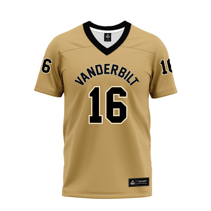 Vanderbilt - NCAA Football : Jaylin Davies - Premium Football Jersey-0