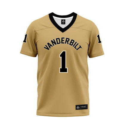 Vanderbilt - NCAA Football : Dontae Carter - Premium Football Jersey-0