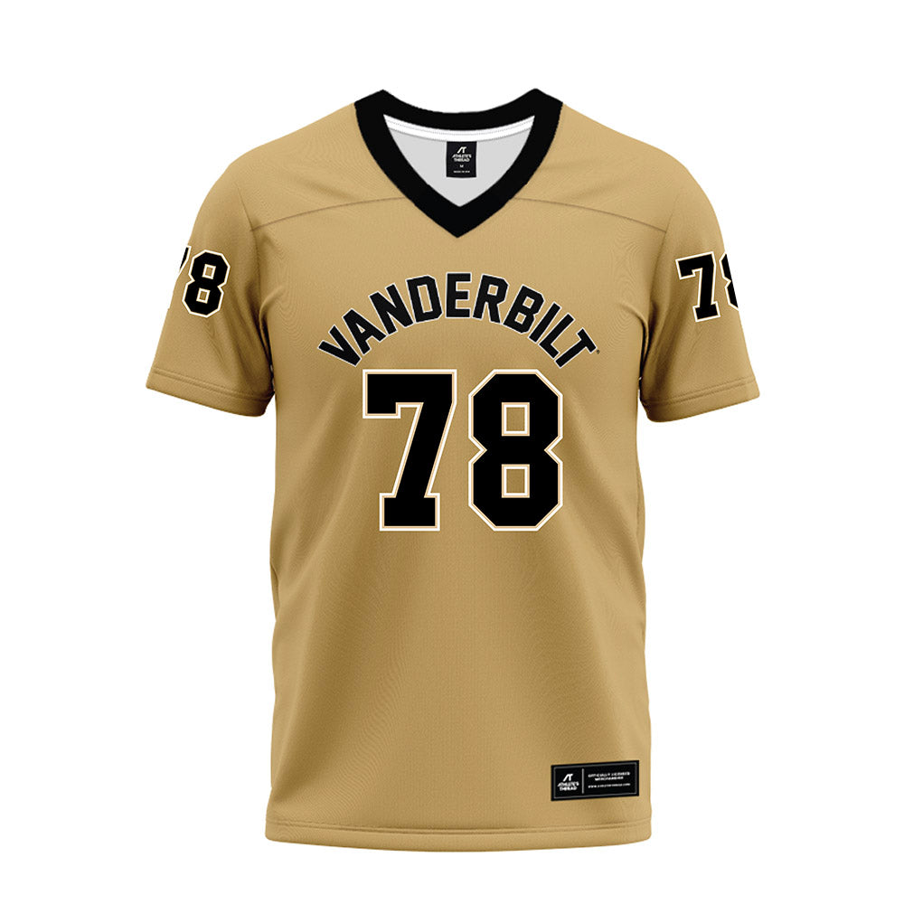 Vanderbilt - NCAA Football : Keegan Wechsler - Premium Football Jersey-0