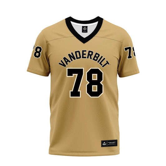 Vanderbilt - NCAA Football : Keegan Wechsler - Premium Football Jersey-0