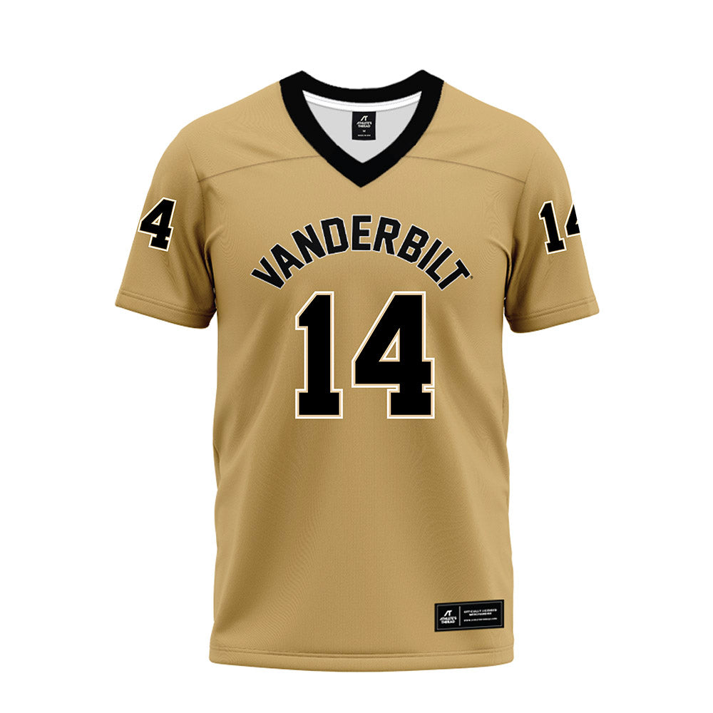 Vanderbilt - NCAA Football : Drew Cowart - Premium Football Jersey-0
