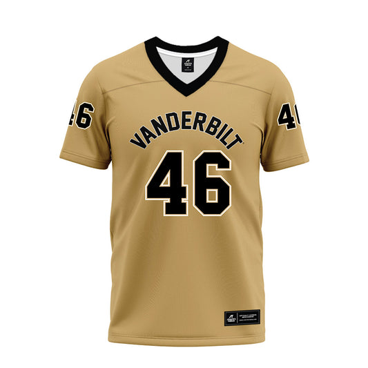 Vanderbilt - NCAA Football : Palmer Riley - Premium Football Jersey-0