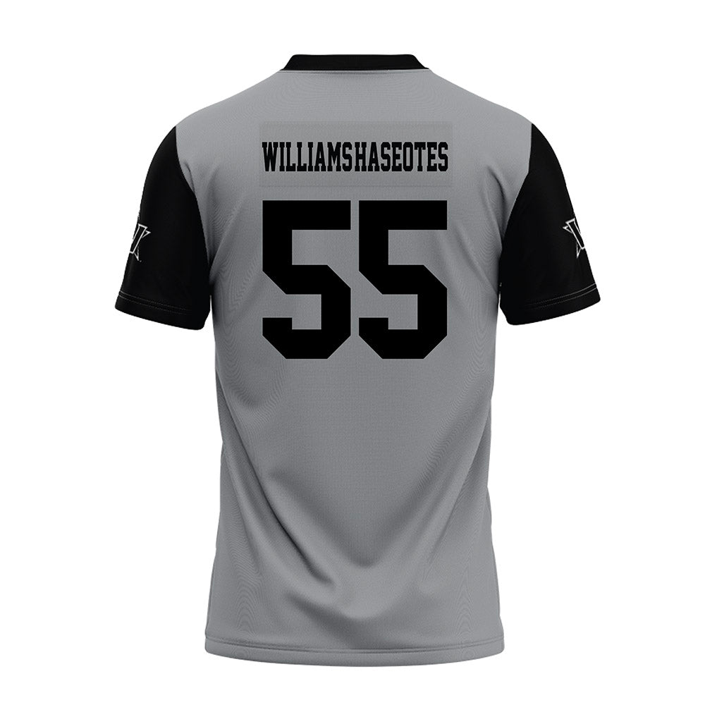 Vanderbilt - NCAA Football : George Williams-Haseotes - Premium Football Jersey-1