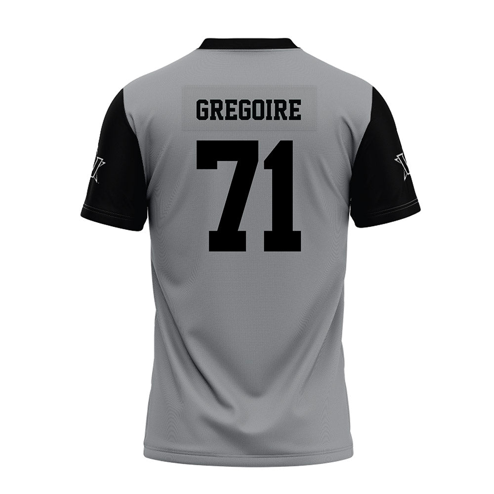 Vanderbilt - NCAA Football : Ted Gregoire - Premium Football Jersey-1