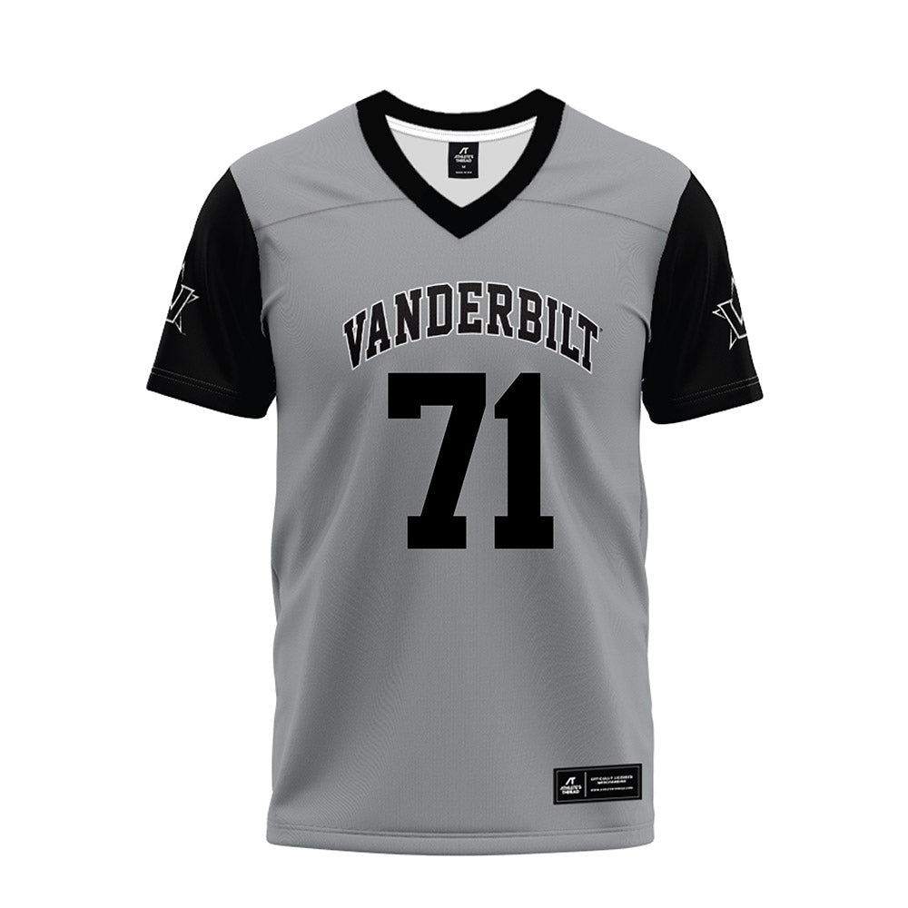 Vanderbilt - NCAA Football : Ted Gregoire - Premium Football Jersey-0