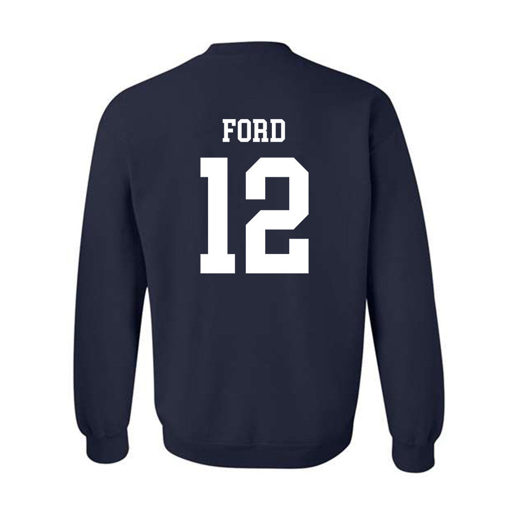 Oral Roberts - NCAA Men's Soccer : Zak Ford - Classic Shersey Crewneck Sweatshirt-1