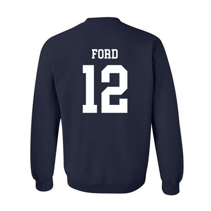 Oral Roberts - NCAA Men's Soccer : Zak Ford - Classic Shersey Crewneck Sweatshirt-1