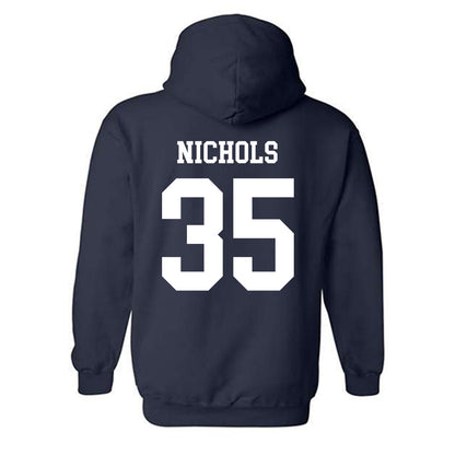 Oral Roberts - NCAA Baseball : Nate Nichols - Classic Shersey Hooded Sweatshirt-1