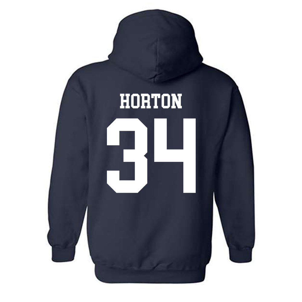 Oral Roberts - NCAA Baseball : Ethan Horton - Classic Shersey Hooded Sweatshirt-1