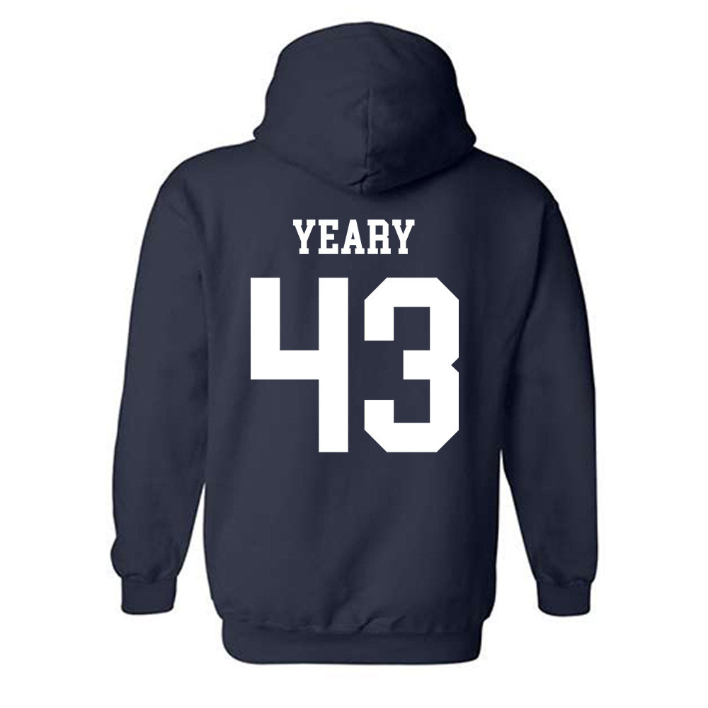 Oral Roberts - NCAA Baseball : Will Yeary - Classic Shersey Hooded Sweatshirt-1