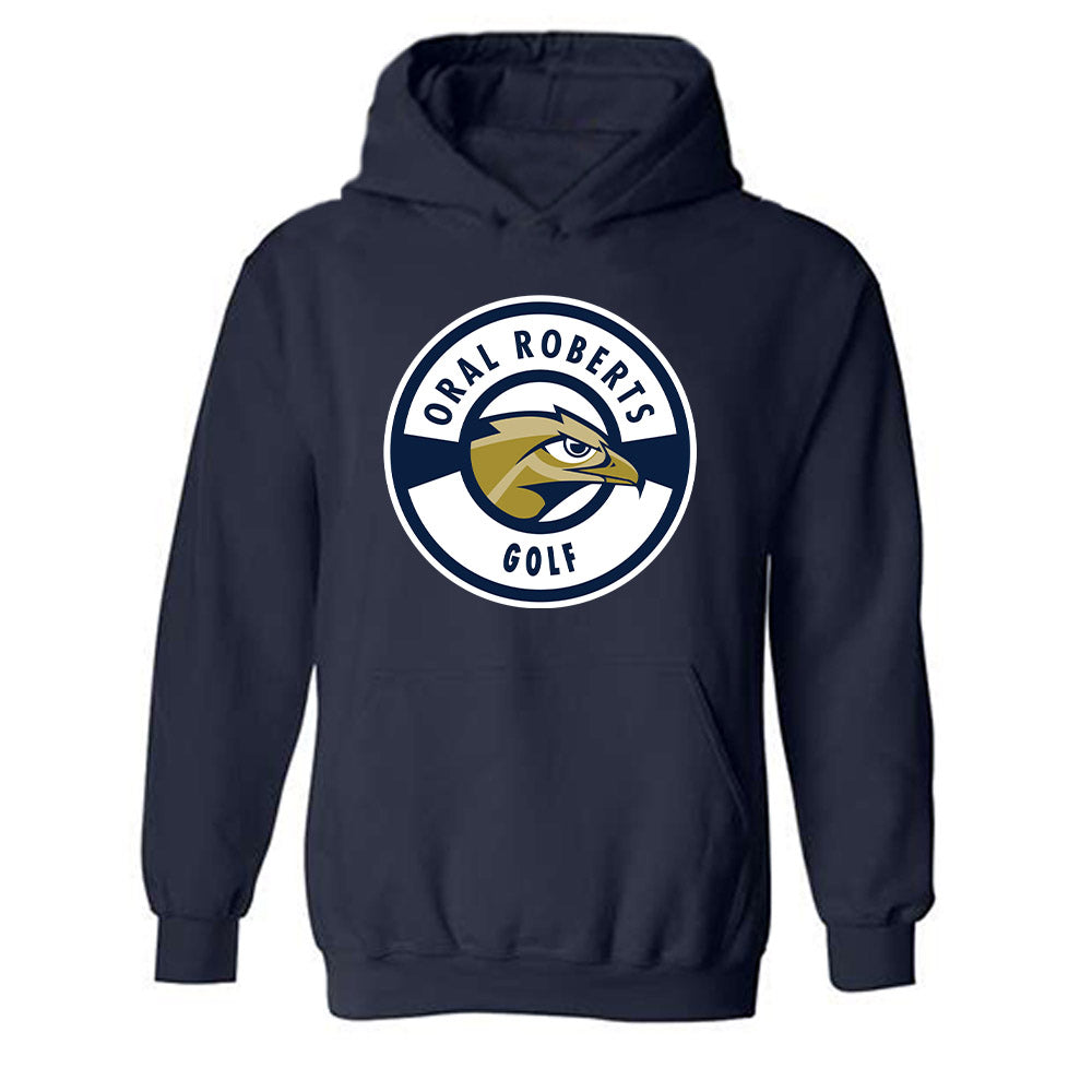 Oral Roberts - NCAA Men's Golf : Ethan Law - Classic Shersey Hooded Sweatshirt