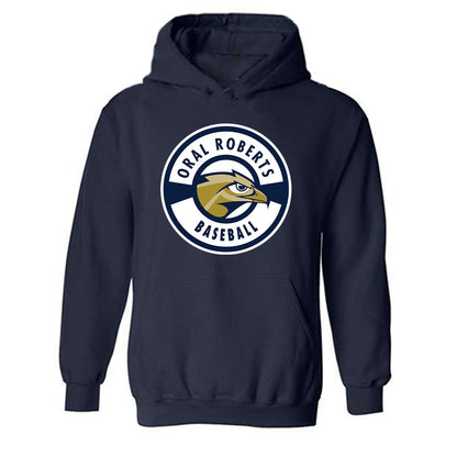 Oral Roberts - NCAA Baseball : Keaton Campbell - Classic Shersey Hooded Sweatshirt-0