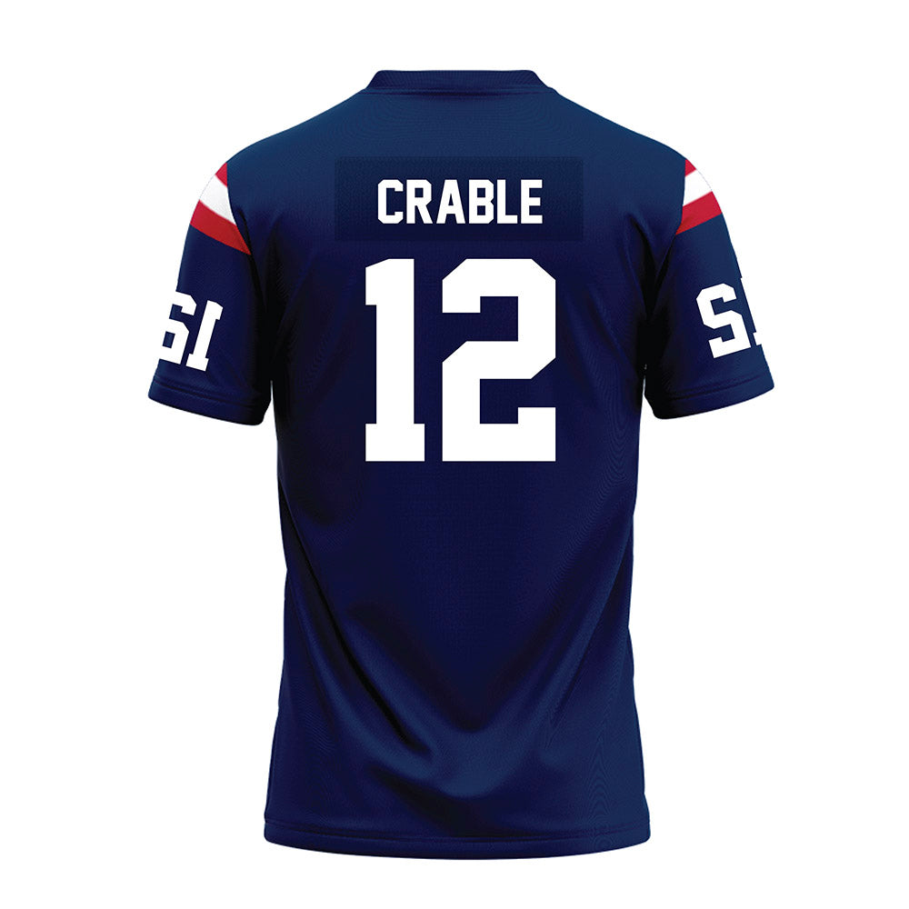 FAU - NCAA Football : Jay Crable - Blue Premium Football Jersey-1