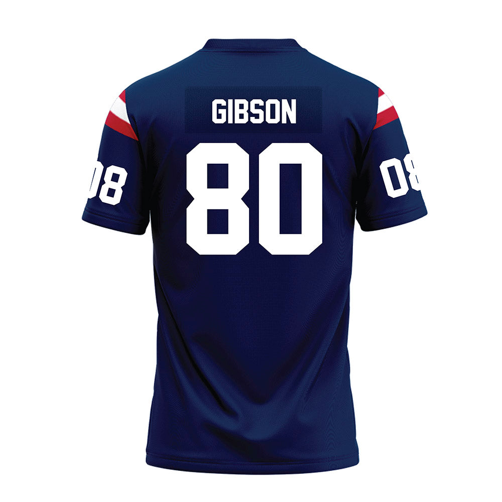 FAU - NCAA Football : Grayson Gibson - Blue Premium Football Jersey-1