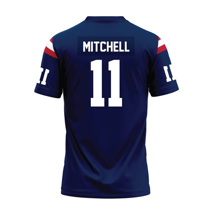 FAU - NCAA Football : Devarius Mitchell - Blue Premium Football Jersey-1