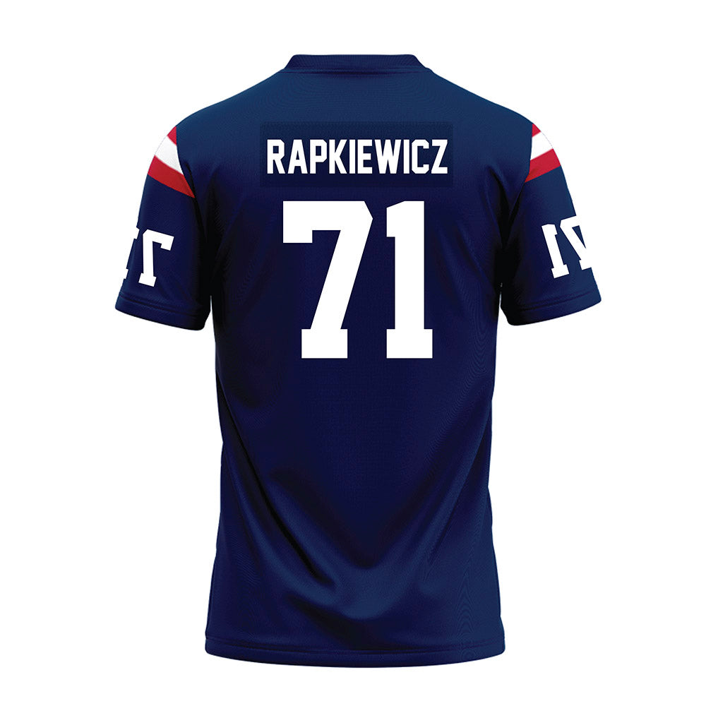 FAU - NCAA Football : Landon Rapkiewicz - Blue Premium Football Jersey-1